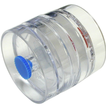Preloaded sampler with membrane filter